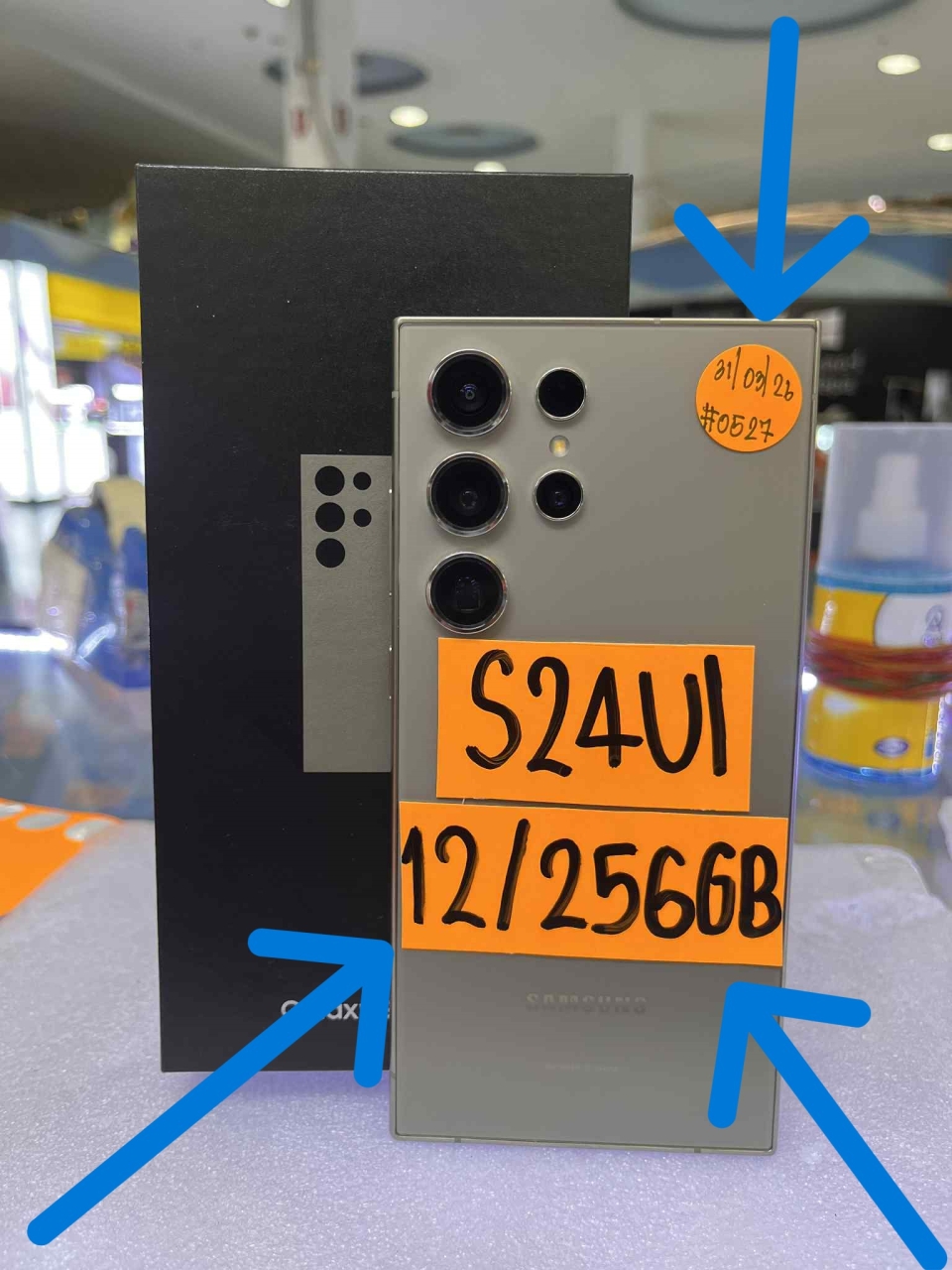 24cfa19d-276d-45ef-ac4c-b66ff623af97.jpg - samsung S24 ultra 12/256 เครื่องไทย เครื่องสวย ประกัน 31/03/26 | https://pkmobile0952566995.com/pkshop